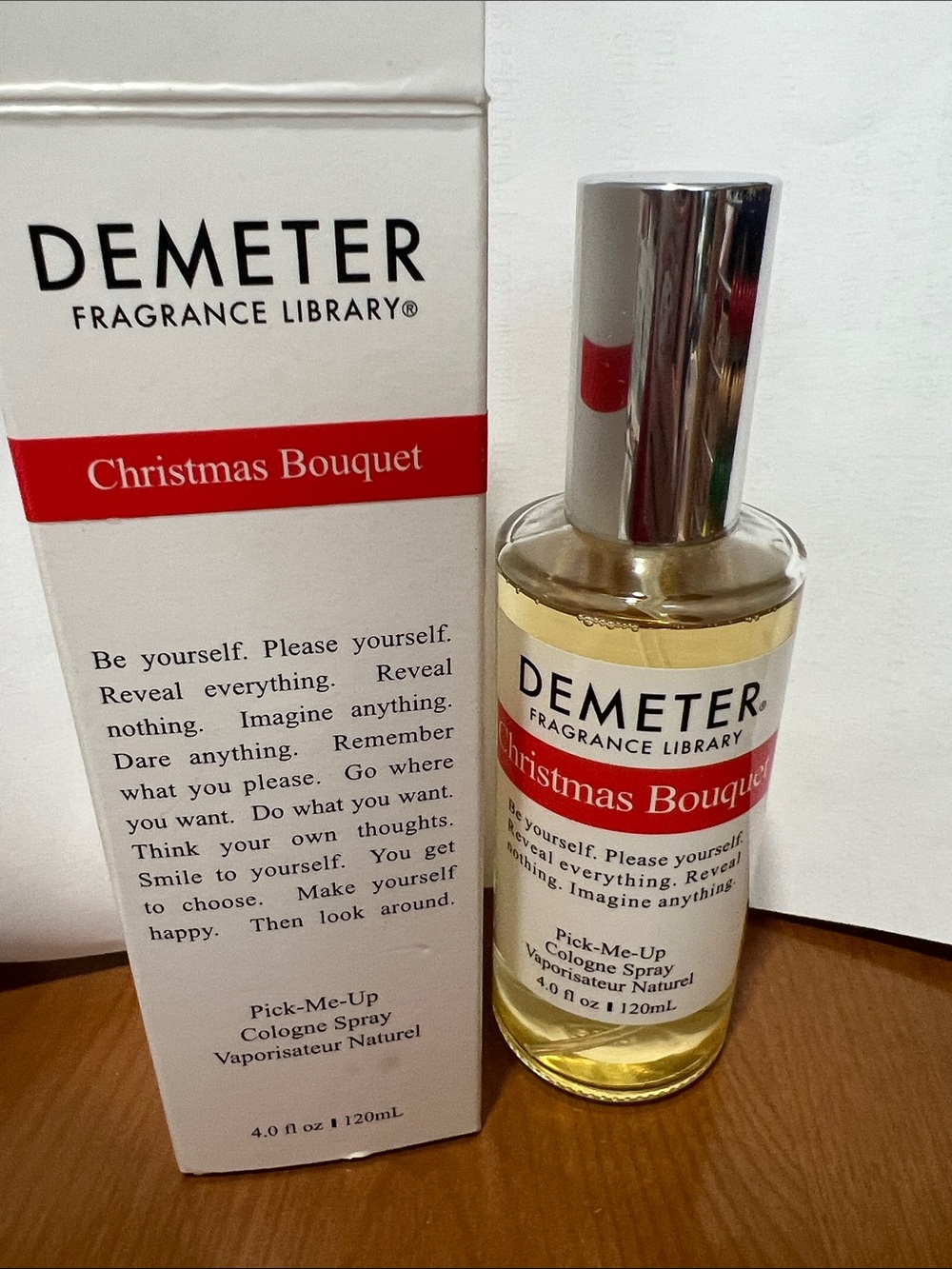 Demeter Christmas Bouquet Cologne Spray — White & Red